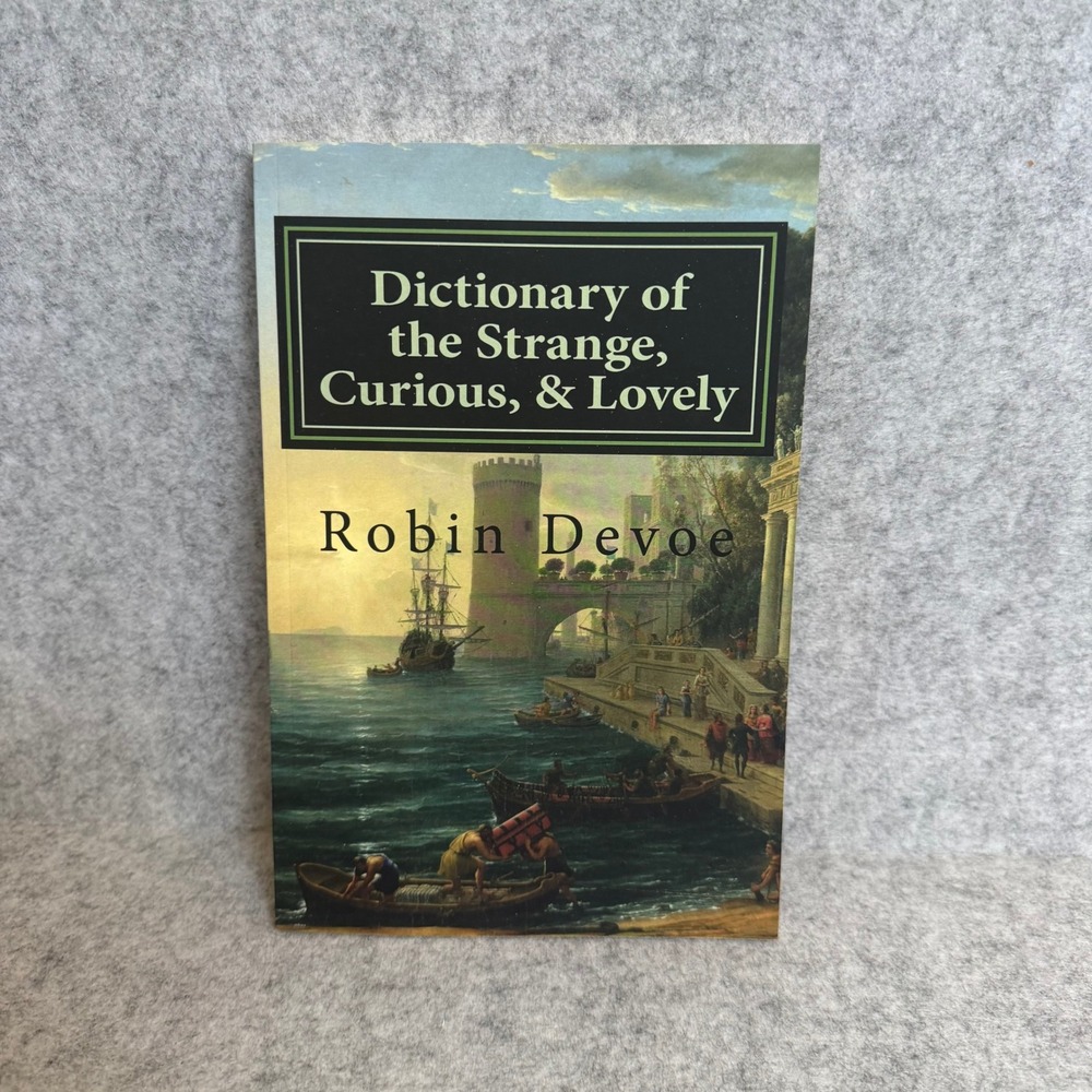 Dictionary of the Strange, Curious & Lovely by Robin Devoe - Paperback